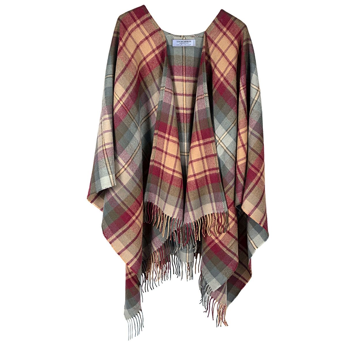 Lambswool Serape Auld Scotland Tartan